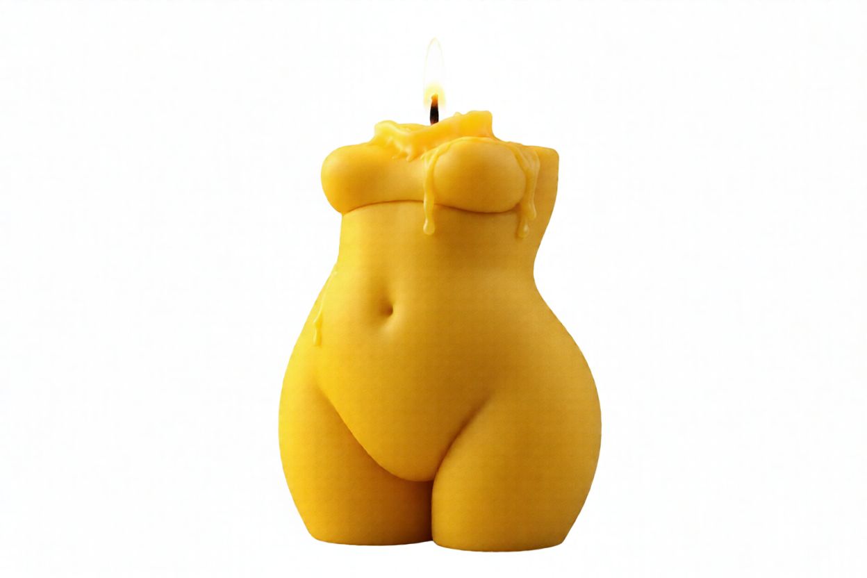 Cornbread Chic Beeswax Candle