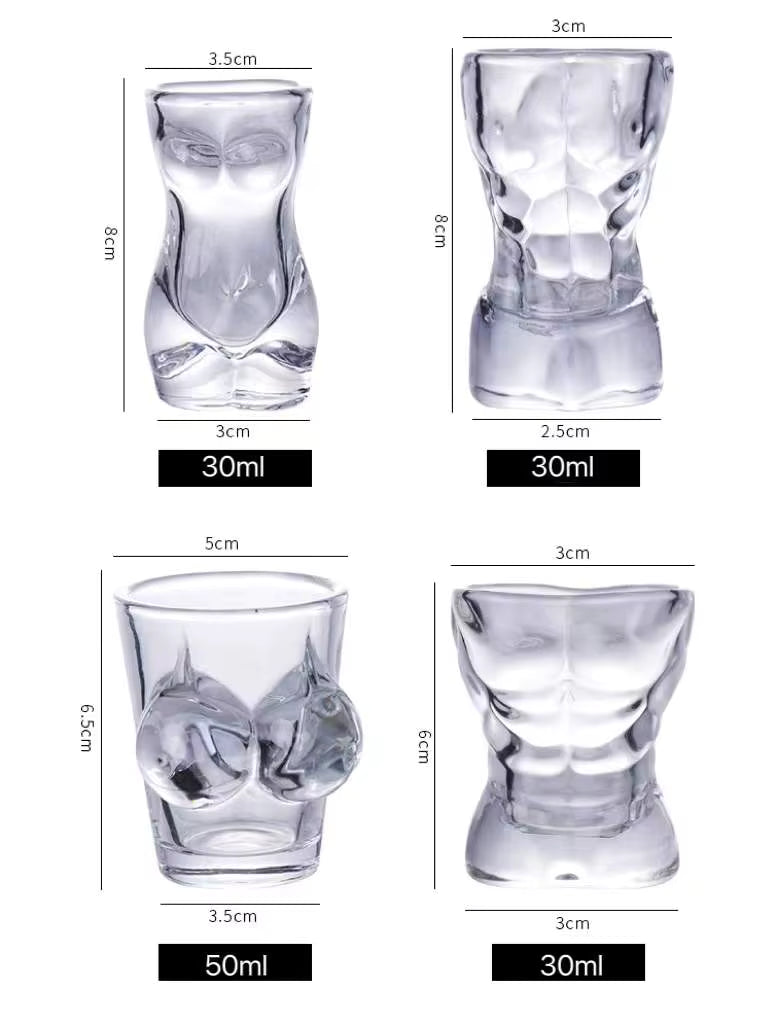 Figure Shot Glass_1 - 25mL/50mL