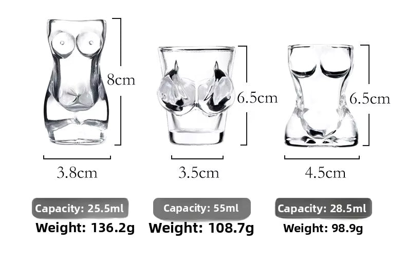Figure Shot Glass_1 - 25mL/50mL