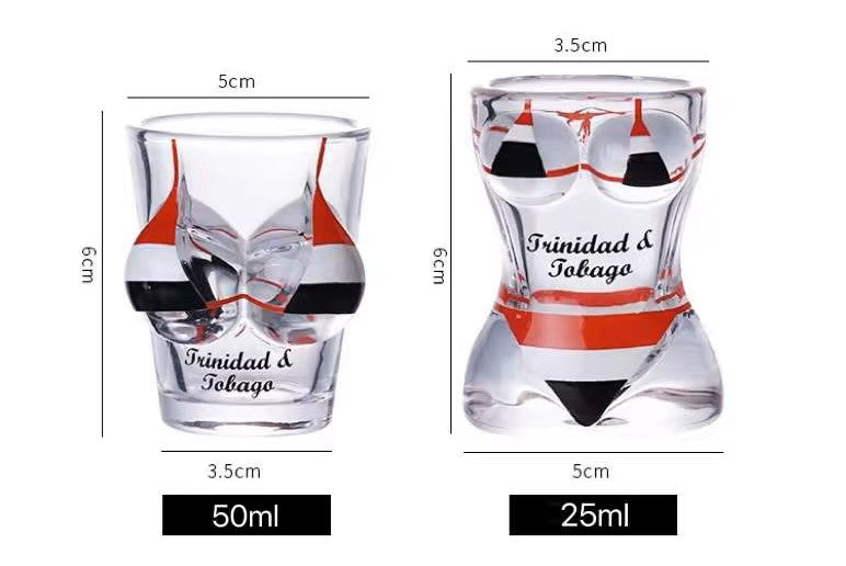 Figure Shot Glass_2 - 25mL/50mL