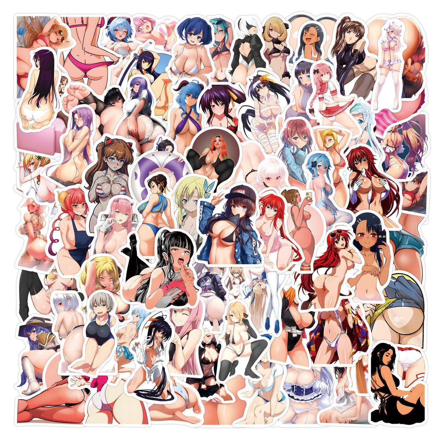 100 pcs Sexy Stickers Sexy Girl Stickers Stickers