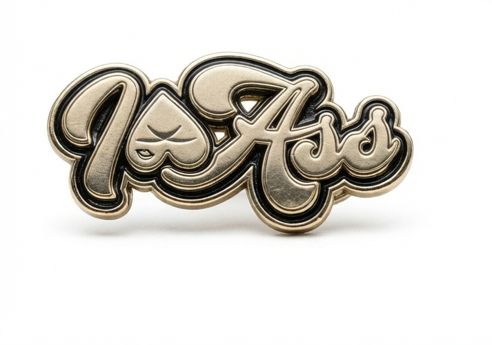 I LOVE" Signature Lapel Pin