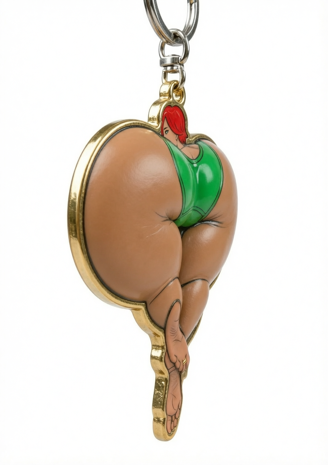 Bold & Sassy Butt Keychain