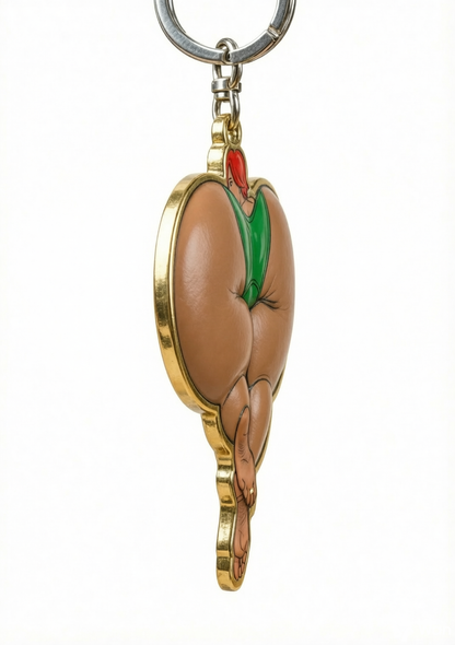 Bold & Sassy Butt Keychain