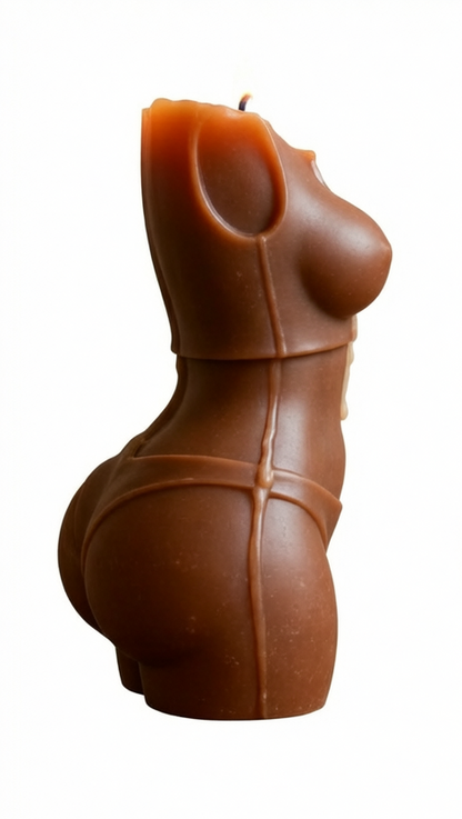 Sensual Torso Soy Wax Candle