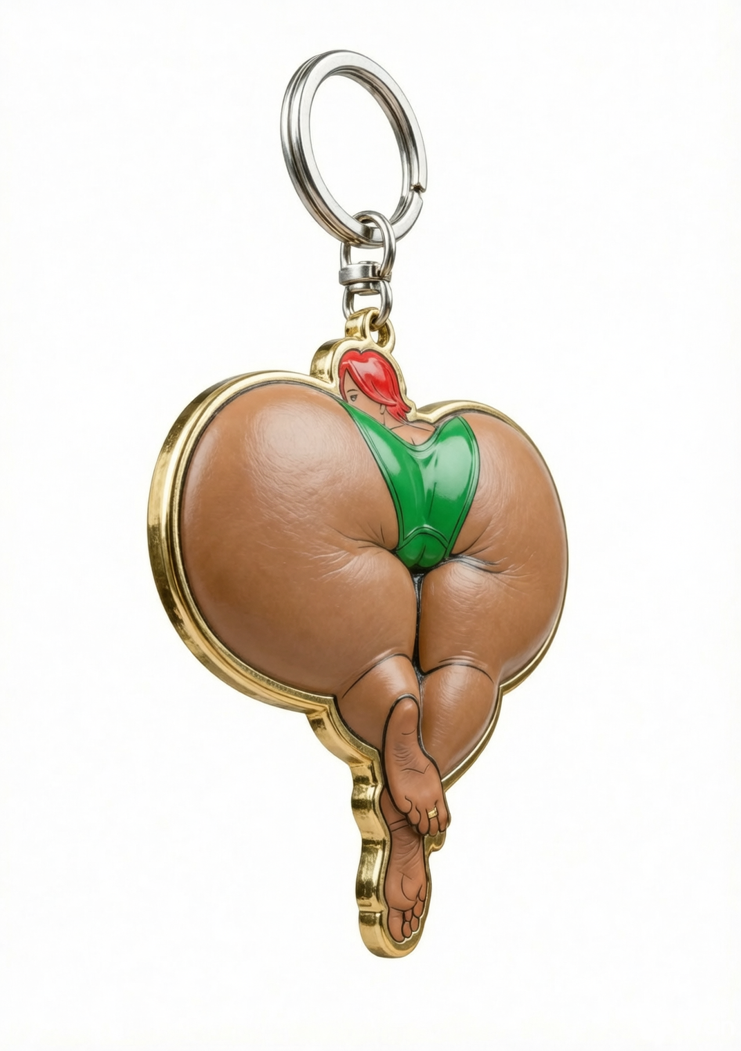 Bold & Sassy Butt Keychain