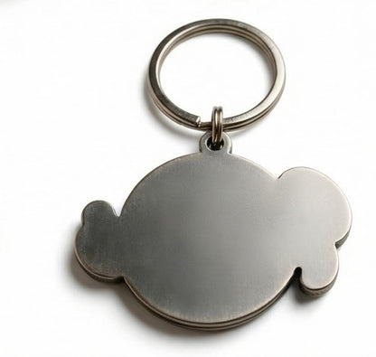 Signature" Metal Keychain