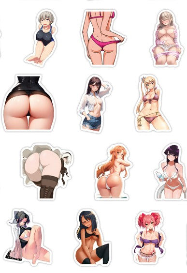 100 pcs Sexy Stickers Sexy Girl Stickers Stickers