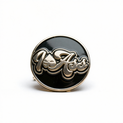 I LOVE" Statement Lapel Pin