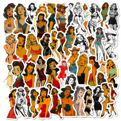 100 pcs Sexy Stickers Sexy Girl Stickers Stickers