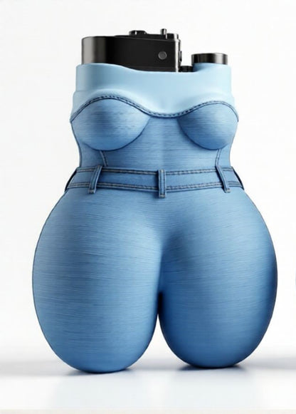 CurveCharm™ Denim Lighter Case