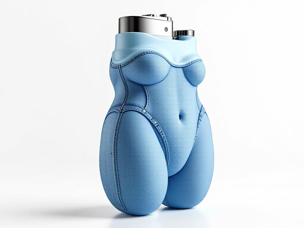 CurveCharm™ Denim Lighter Case